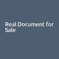 Real Document For Sale image 1